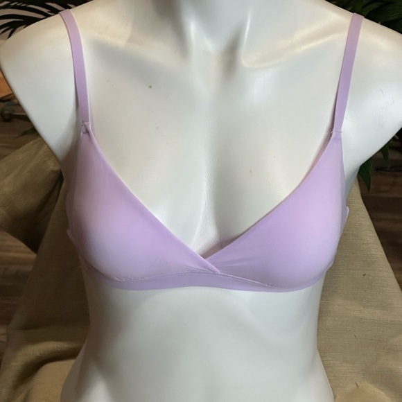 SKIMS Other - SKIMS 🌺NWT🌺 COTTON TRIANGLE BRA | Color: Sugar Plum Sz: XXS